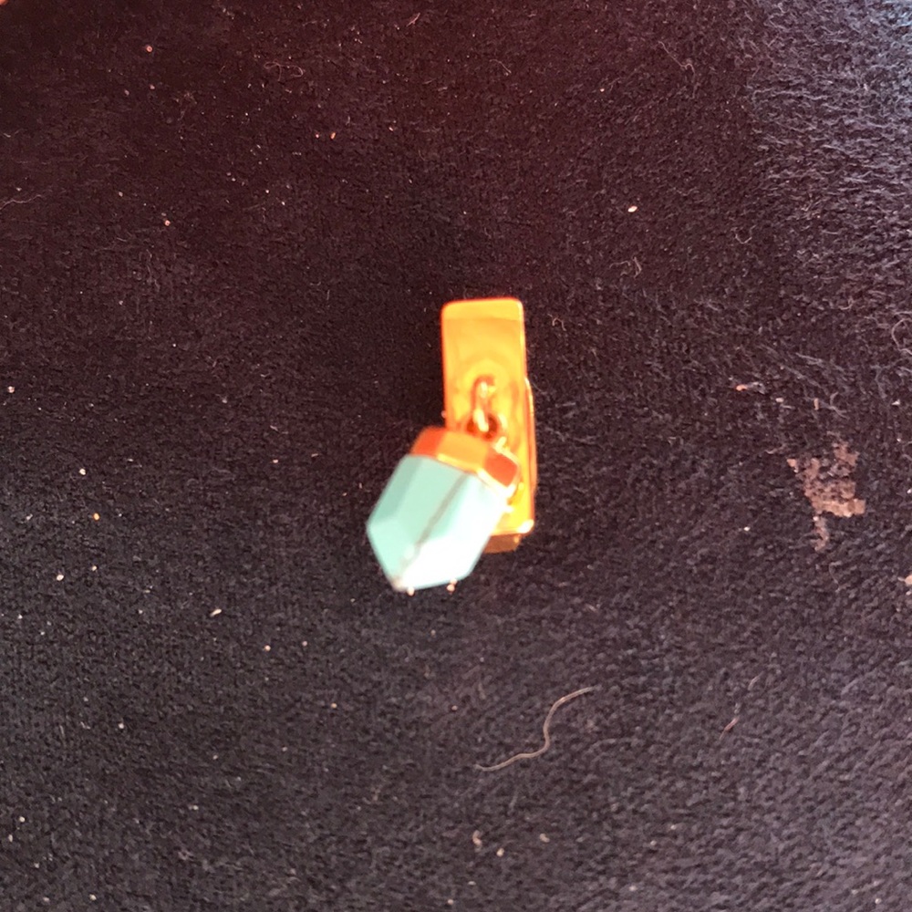 Turquoise dangle charm